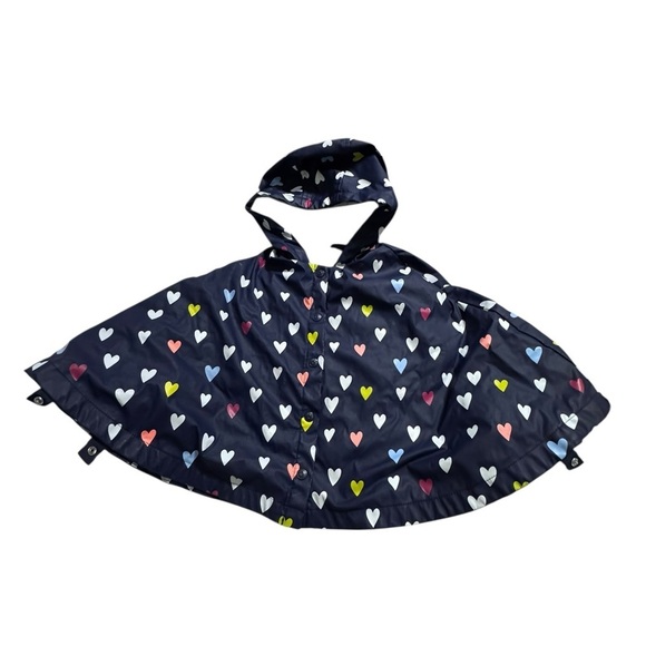 Gymboree Other - Gymboree Colorful Heart Rain Poncho